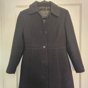 J. Crew Black Lady Day Coat, 2P